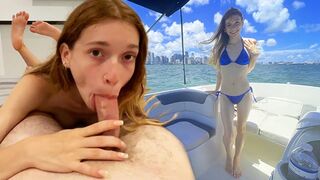 Boat ride with my GF Jessica Marie and intimate action