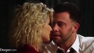 Jessie brings look-alike Kiara for a sensual and passionate threesome in this erotic video by Deeper