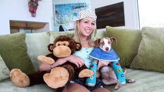 Brunette PAWG Zoey Monroe gets her ass smashed by a horny Frenchman in HD
