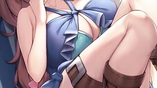 Raphtalia relieves your cock in a wholesome JOI scene