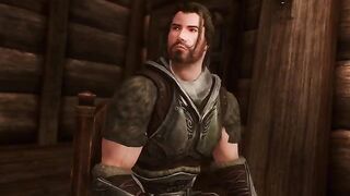Playing as a Catgirl Thief named Linda in a Skyrim Mod Scene