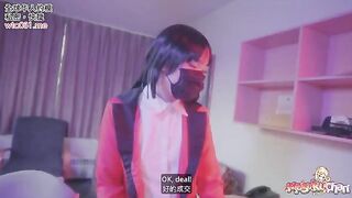 Yumeko Kakegurui lost a bet, her skirt got lifted