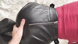 The cute girl was fucked by her classmate and got cum on clothes