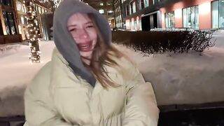 Picked up a whore on the street and fucked her without a condom, no problem