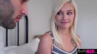 Guy’s girl stepsis warns him about her tight cunt