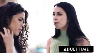 A girl is having fun with another girl in a steamy encounter