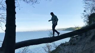 A walk around Gdynia Orłowo with a Chihuahua vlog