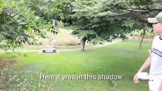 A girl is fucking with her friend in the park, Savannah Watson style