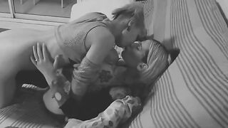 Meg Vicious se compartió un momento íntimo con su compañera Blaze Rager en una cámara