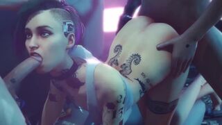 Cyberpunk 2077 compilation with Judy Alvarez and Panam Palmer