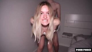 College girl gets manhandled in her dorm room