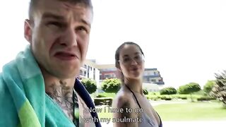 A wild threesome adventure in Croatia with a newly met guy