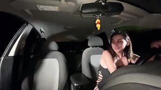 My girlfriend consoles me in the car for my argument with boyfriend