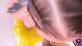 A big ass MILF gets handcuffed and her pussy is being smashed