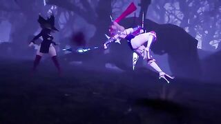 Under The Witch Alpha - Hero Alice Introduction, a foot-worshiping fantasy comes alive