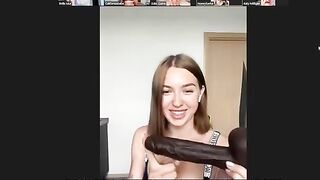 Five sexy babes fucked each other during a Zoom meeting, showcasing their passion