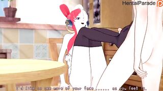 Private show with Uta in One Piece Hentai, straight from Private’s hardcore library