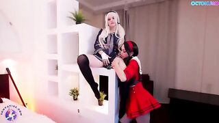 Cosplay girl Octokuro fucks with her horny doppelganger Babydoll