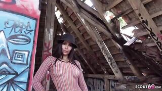 Outdoor casting with Jessy Jey for raw action