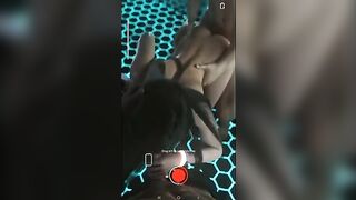 3D Hentai Tifa Lockhart gets fucked by two guys against the wall