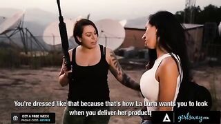 Femdom Cartel Boss Luna Star teaches her whores to behave
