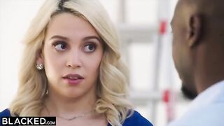 The decorator, a stunning blonde named Madison, gave herself to Anton completely