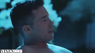Concierge Vanessa steals hotel guest away from his GF in steamy Vixen scene
