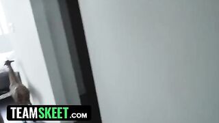 Curvy stepsis Daisy Stone with a big ass gets fucked by her stepbrother