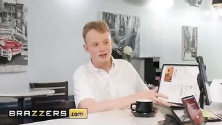 A bored waitress with a big ass tries to earn extra money in this steamy Brazzers scene