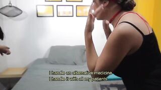 The doctor gave Salome Gil a great anal treatment for her health problem