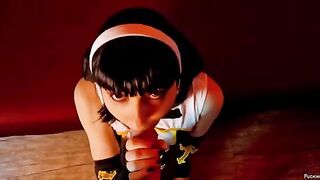 A nun came to pray for my soul on Halloween night, but she got fucked