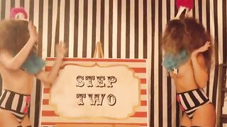 Riley, Ryan and Ruby are clowning around in this steamy scene