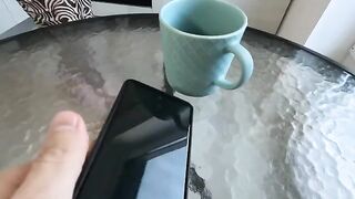 Stepmom fucks her stepson in the morning to keep him quiet