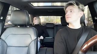 The girl paid for a taxi ride with her mouth