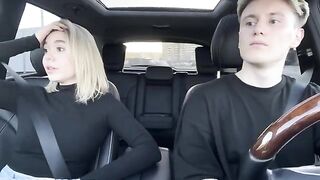 The girl paid for a taxi ride with her mouth
