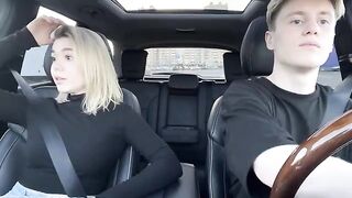 The girl paid for a taxi ride with her mouth