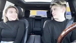 The girl paid for a taxi ride with her mouth