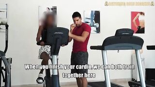 Venezuelan beauty got banged in the gym, her thick ass smashed hard