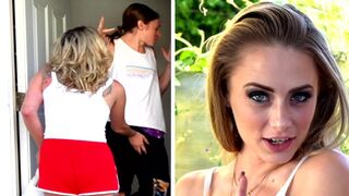Order food and get a surprise with the hottest delivery girls