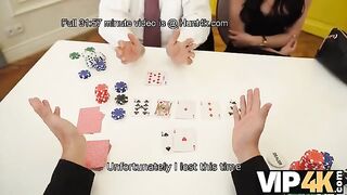 She lost a poker game and had to have sex with someone