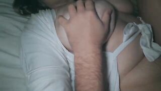 I love fucking my big booty wife at night