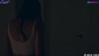 The witches fucked each other with a strapon on Halloween