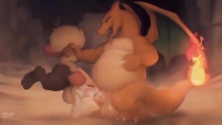 Hentai Porn with a Fire-type Pokémon is always exciting to watch