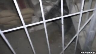 A stalker is following his target and penetrates her pussy with his dick