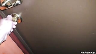 A stalker is following his target and penetrates her pussy with his dick