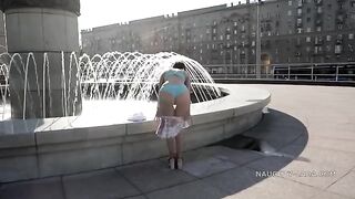 I sometimes wear underwear, but I end up naked outdoors anyway