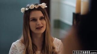 Bride-to-be cheats on fiancé in a steamy lesbian encounter with Alex Coal