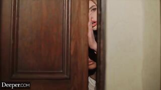 Scarlit and Kenzie are submissive to the will of their mysterious host