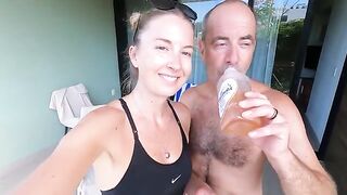 A couple has sex on their webcam to show their hot homemade sex