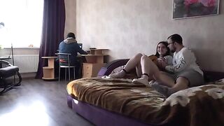 A girl was fucked behind her husband’s back in a steamy scene